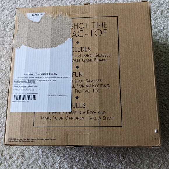 🆕 BRAND NEW in box Tic Tac Toe shot game NEVER BEEN USED - Picture 6 of 7